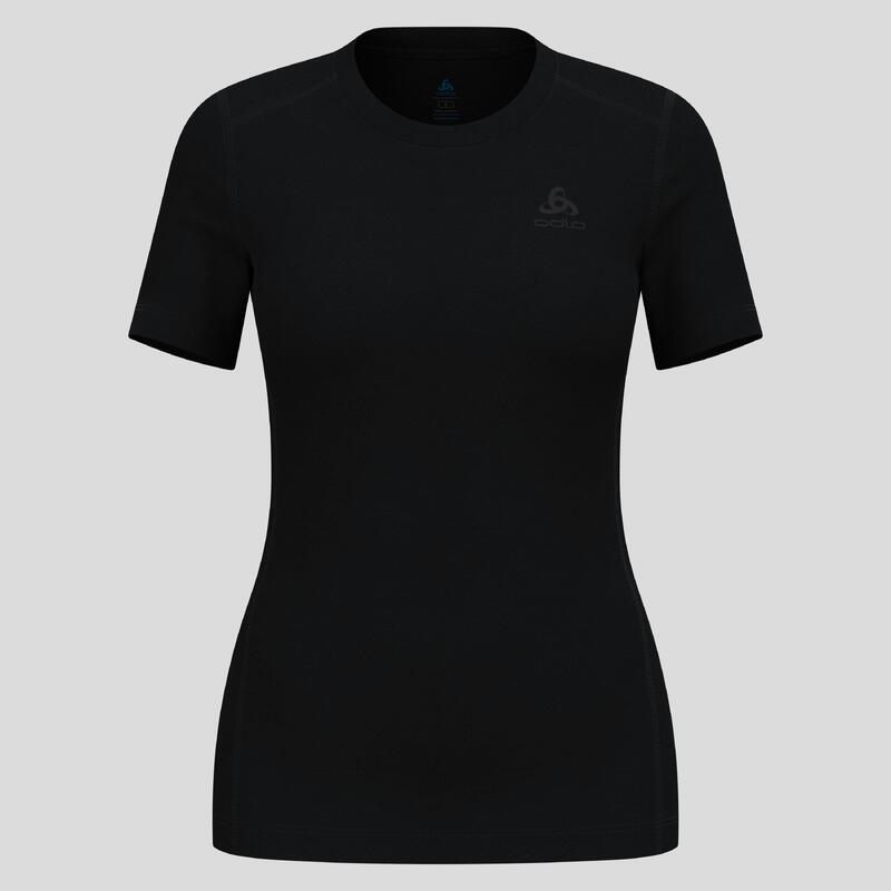 ODLO Odlo BL TOP crew neck s/s MERINO 200 Thermoshirt ZWART S