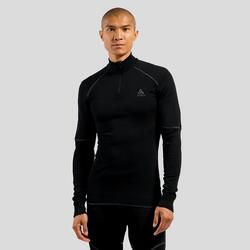 Pull de sport Odlo Bl Top Col roul Manches longues Demi-zip Active X