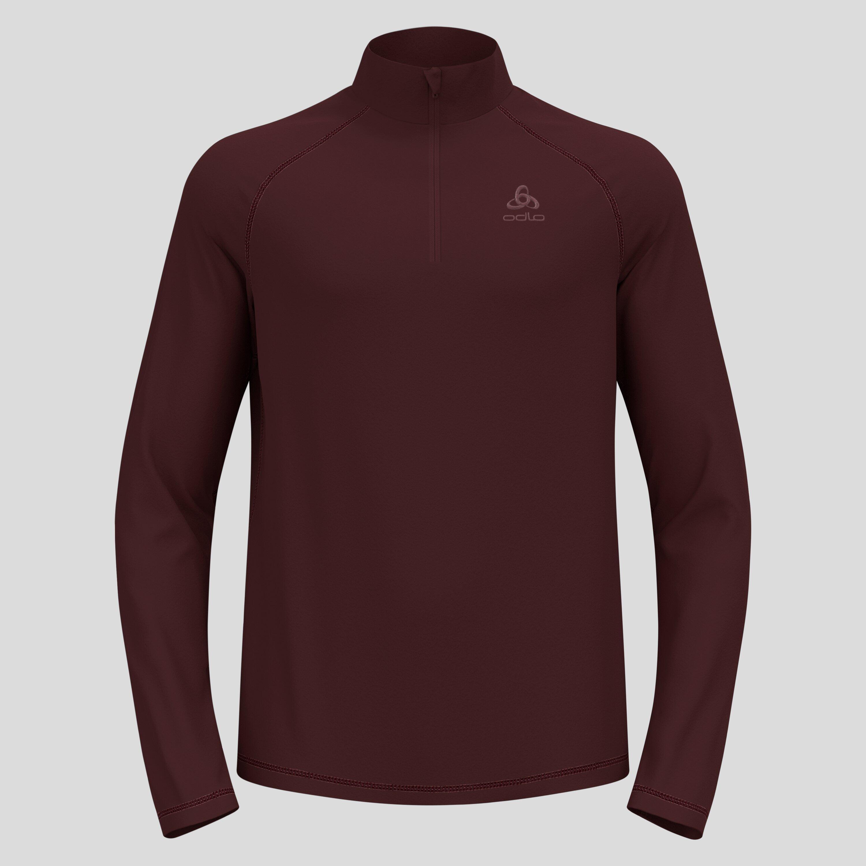 Odlo - Polaire Rigi À Col Zippé Odlo - Sweat-shirt - Marron - Decathlon