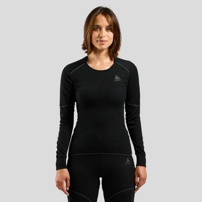 Odlo Damen Shirt Active X-Warm Eco Baselayer Top Crew Neck L/S 159221
