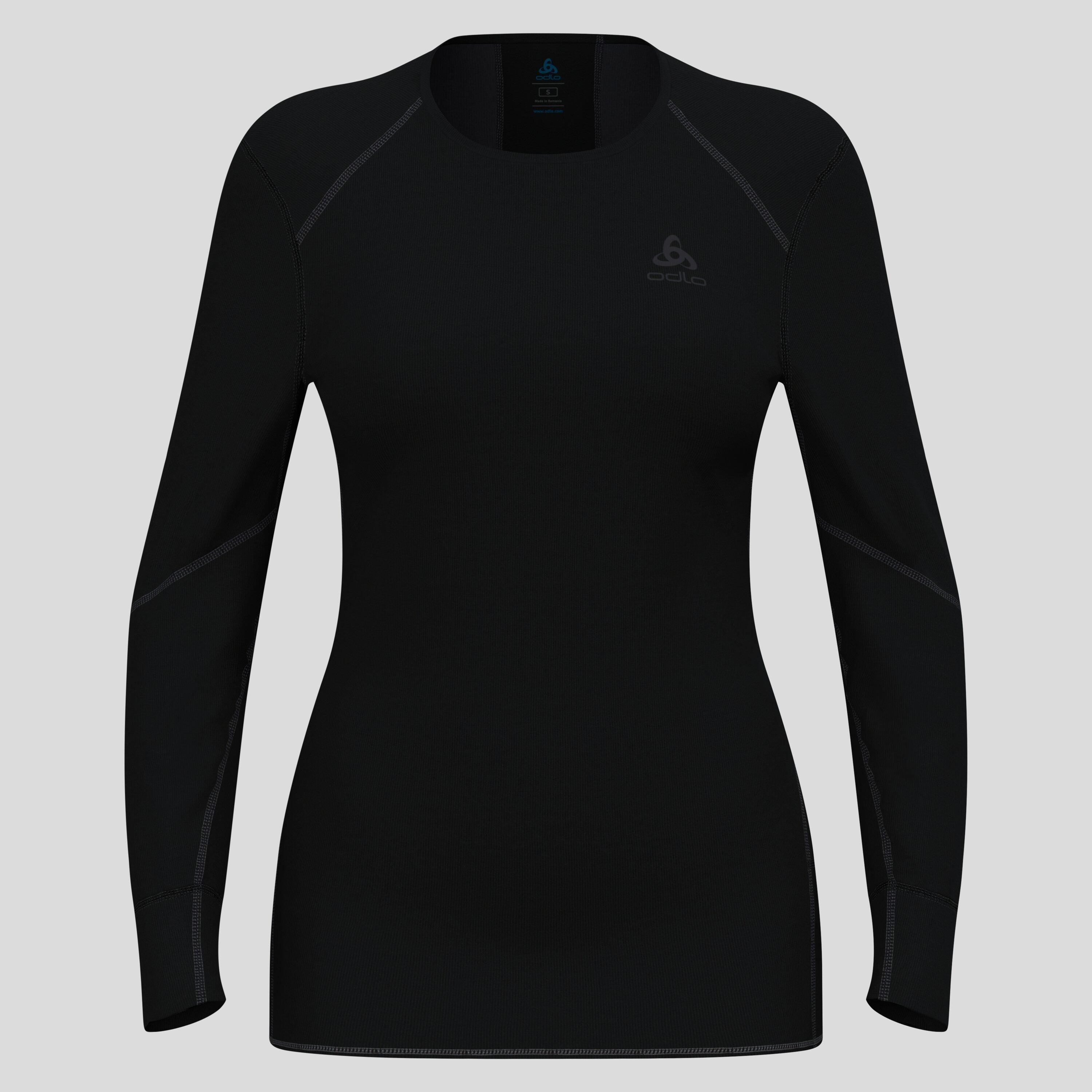 Camiseta térmica feminina de manga longa Active X-Warm Bl Top Gola Careca 6/7
