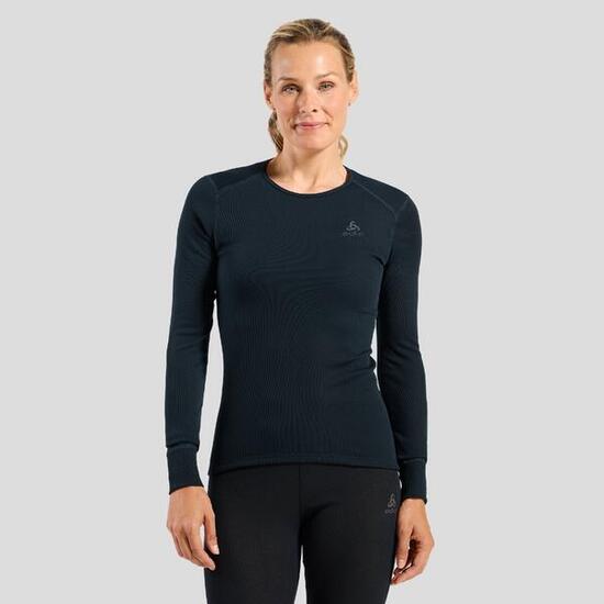 Koszulka termoaktywna z długim rękawem damska ODLO Active Warm BL Top Crew Neck