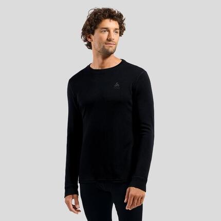 Bluza termoaktywna męska Odlo Merino 260 BL Top Crew Neck LS