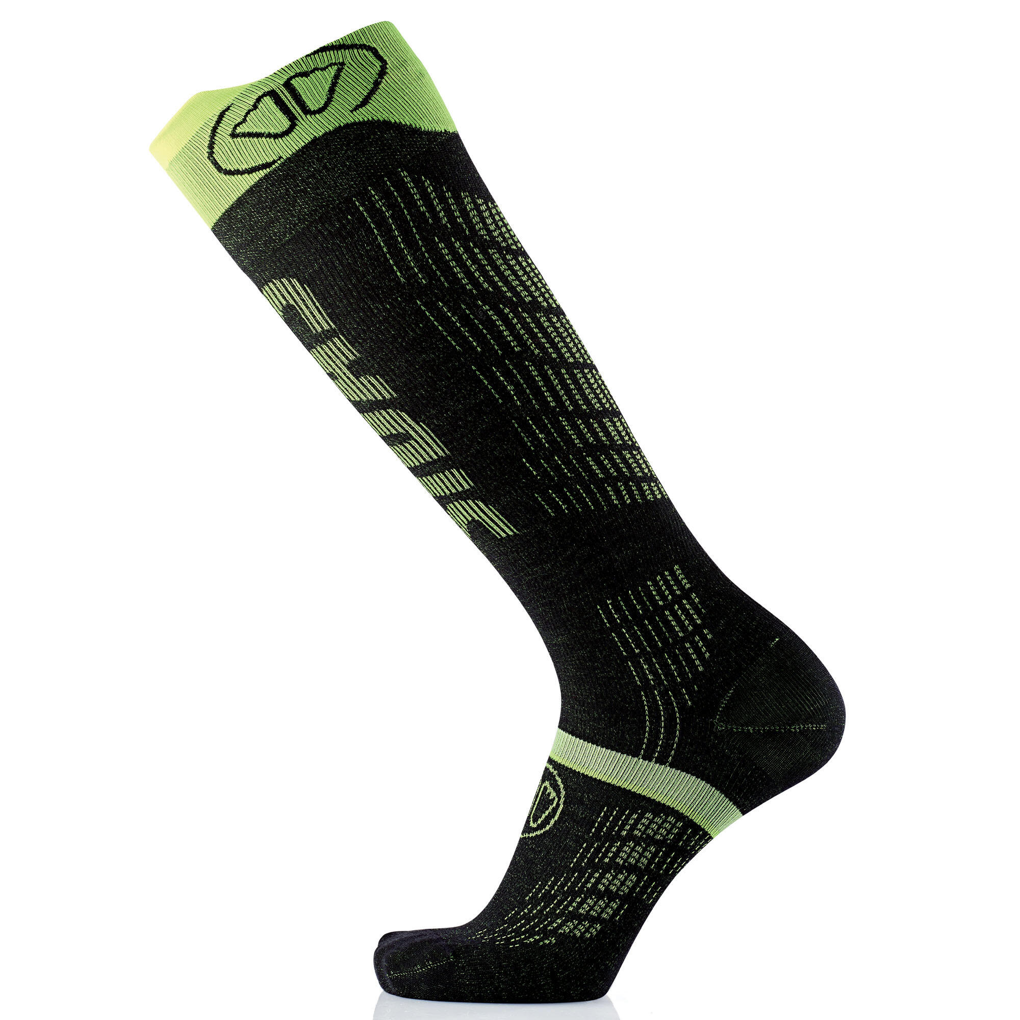 Calzini ad alta definizione a basso volume e compressione - Ski Ultrafit 2/7