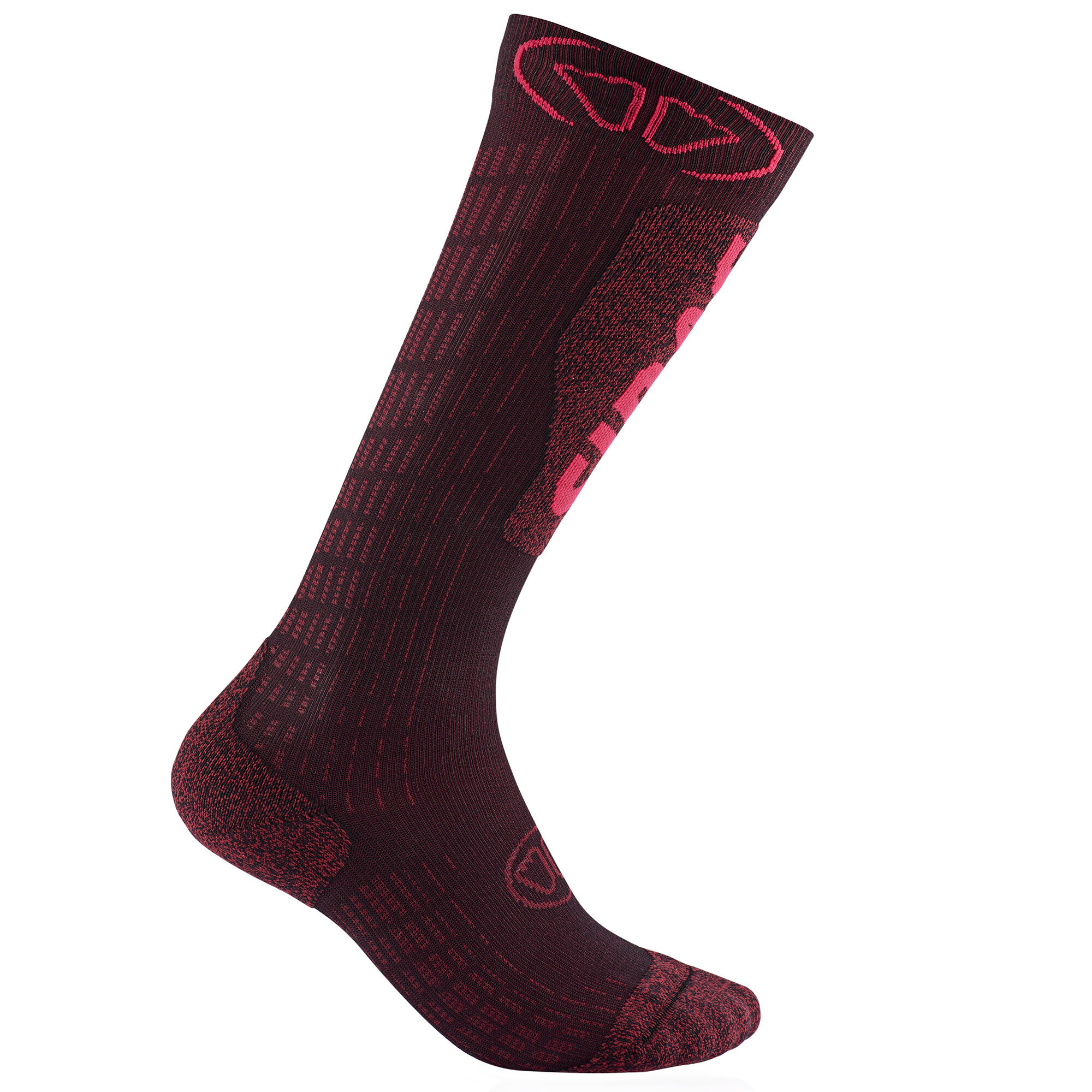 Chaussettes de ski techniques en fibres recyclées pour femme - Ski Expert Lady 2/4