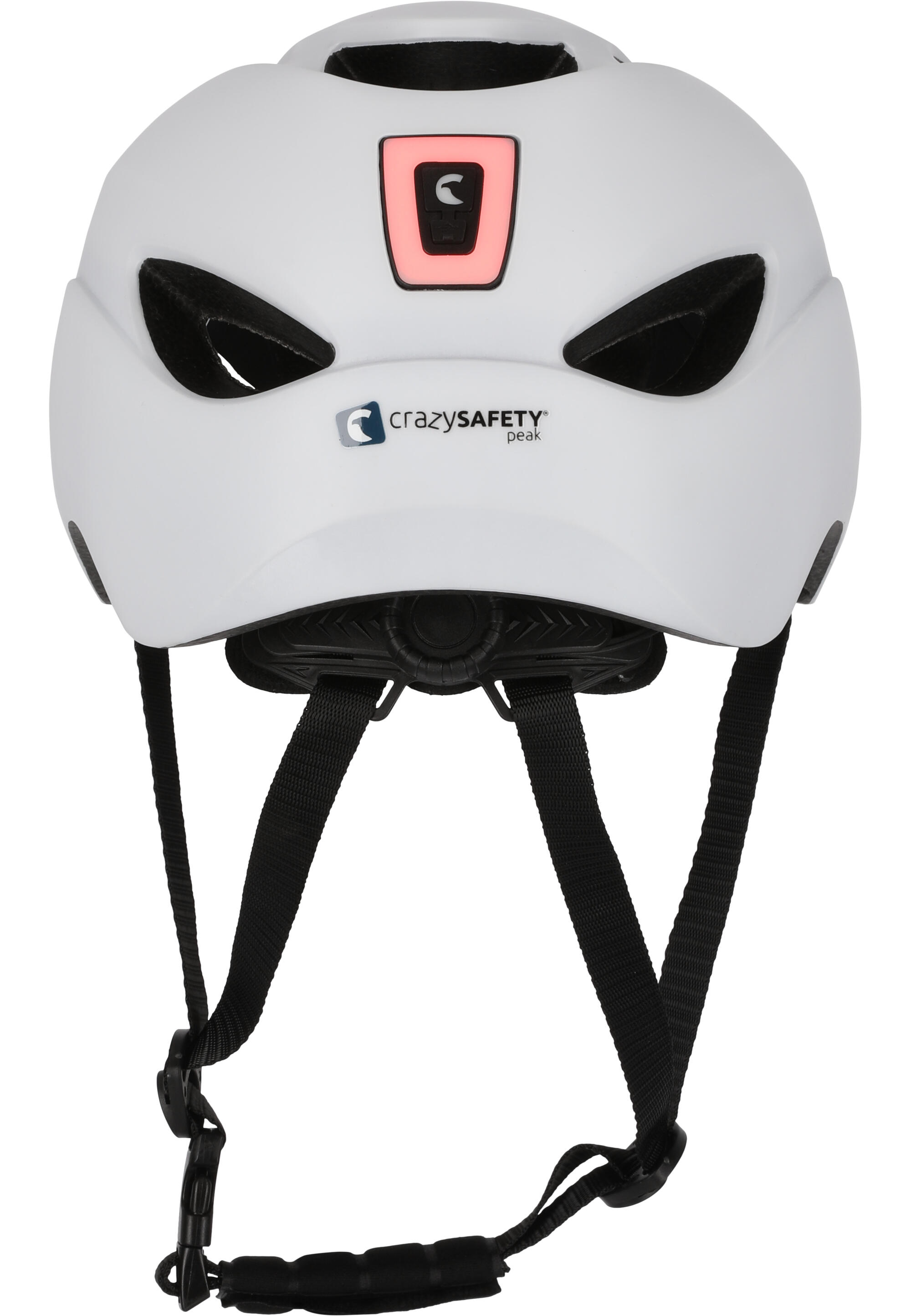 Urban Fietshelm | USB Oplaadbaar licht | Mat Wit (L) | EN1078 Gecertificeerd 5/6