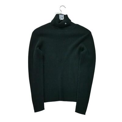 Tweedehands - dames zwarte coltrui sweater - als nieuw