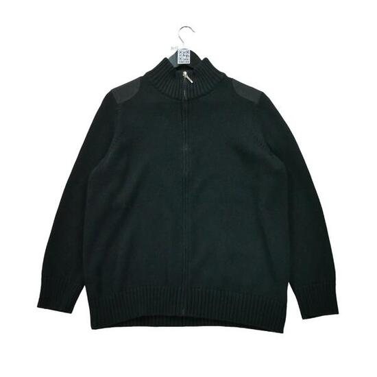 Second life - Damen Full Zip Schwarzer Pullover - Wie neu