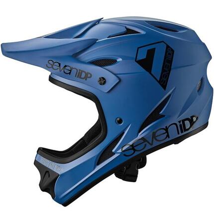 7iDP M1 Full Face kask | Black - XL