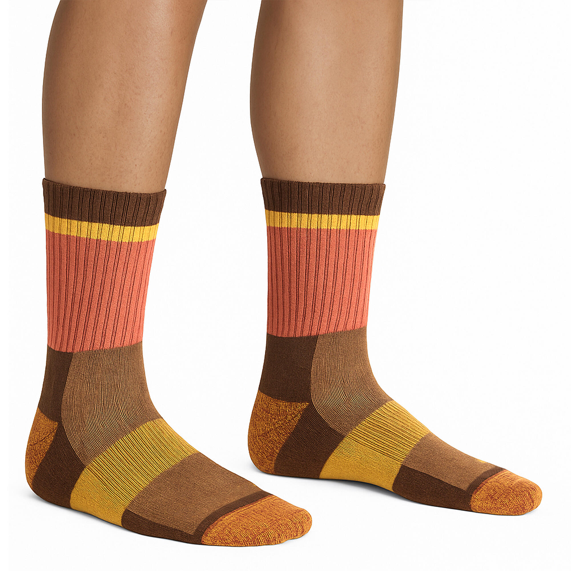 Darn Tough Chaussettes Femme Mi-Mollet Randonnée Laine Mérinos Légères 2/5