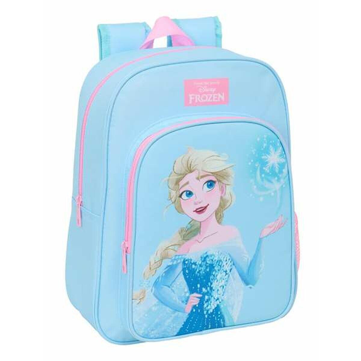 Cartable DISNEY FROZEN Bleu 1/5