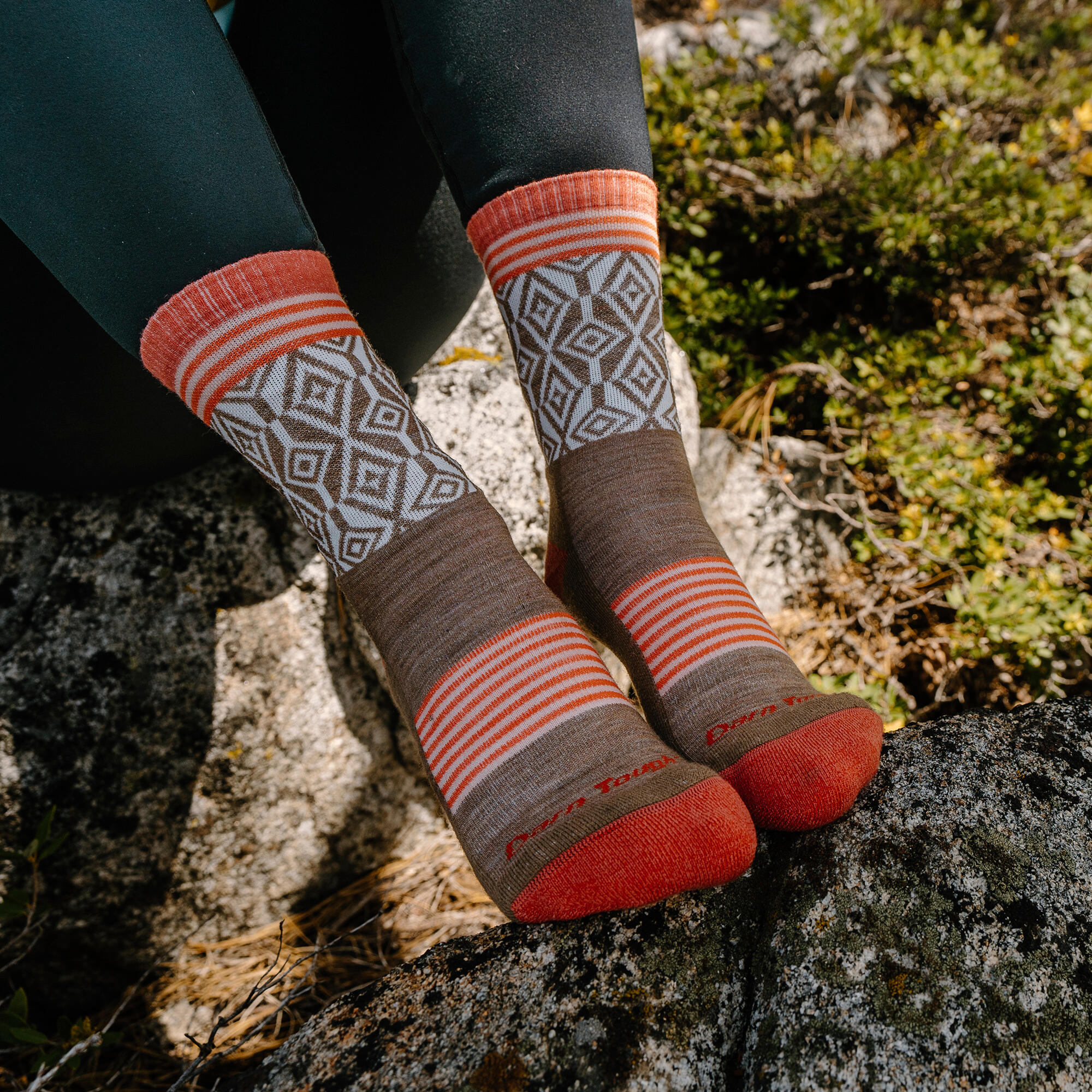 Darn Tough Chaussettes Femme Micro Crew Randonnée Motif Laine Mérinos 3/5