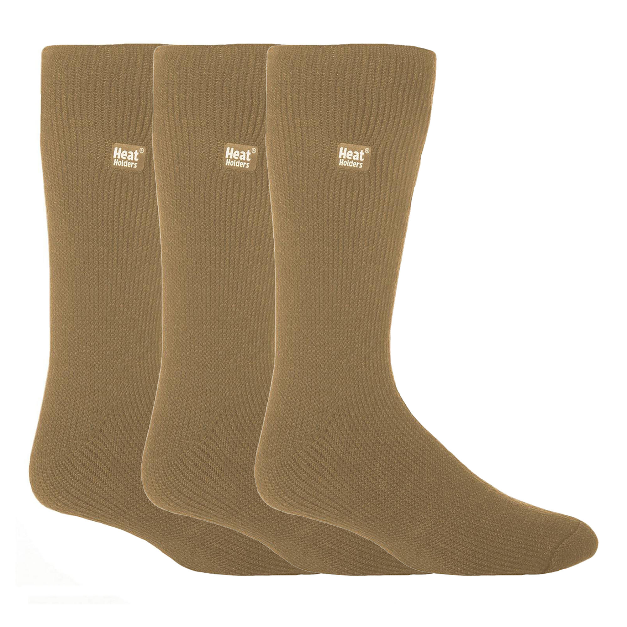 HEAT HOLDERS 3 Pairs Mens Original Thick Winter Thermal Socks for Cold Weather