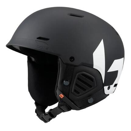 Casque de ski MUTE Black White Matte