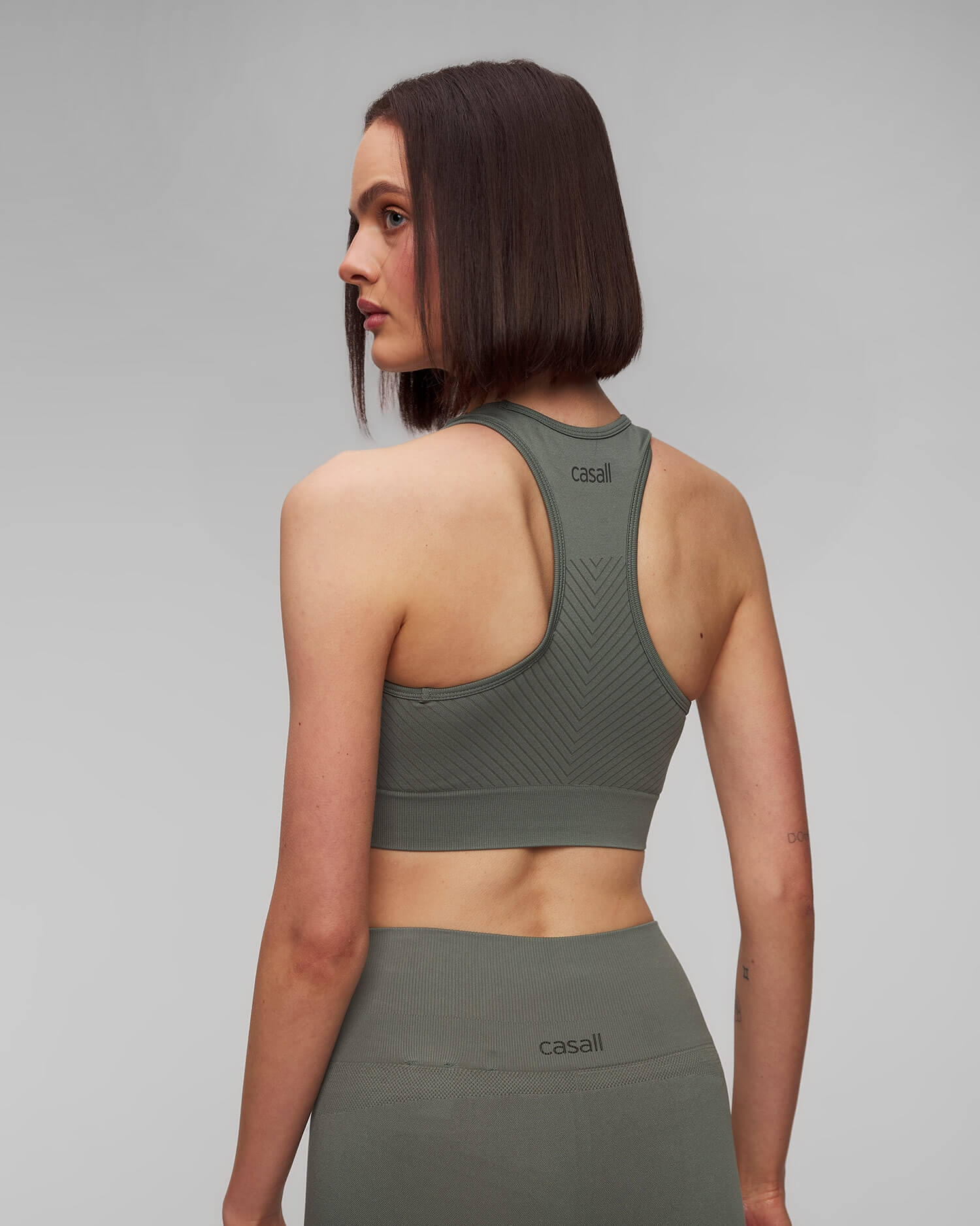 Top deportivo sin costuras Casall Essential Block M 2/5