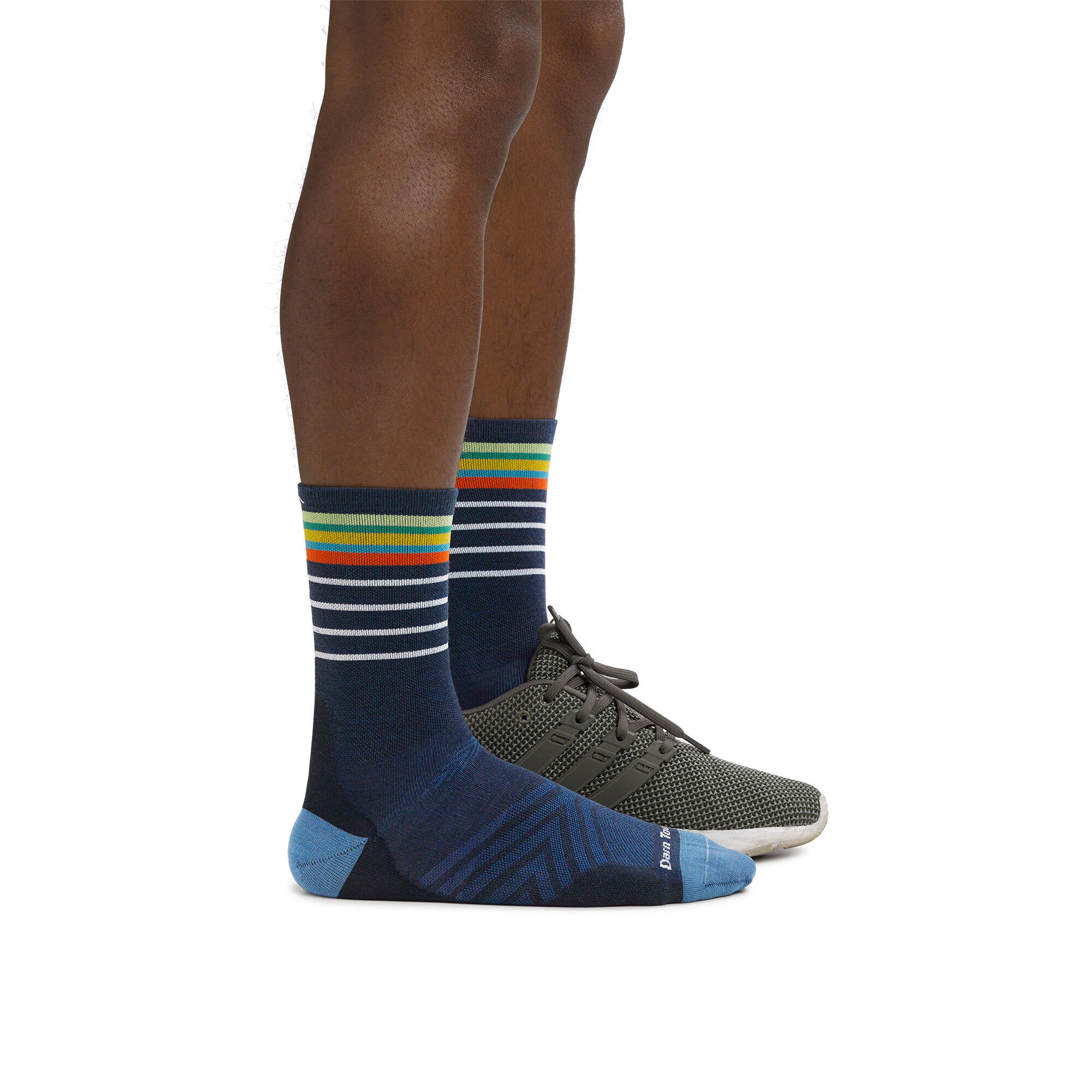 Darn Tough - Herren Merinowolle Crew Anti-Blasen Laufsocken - Sport Socken 2/5