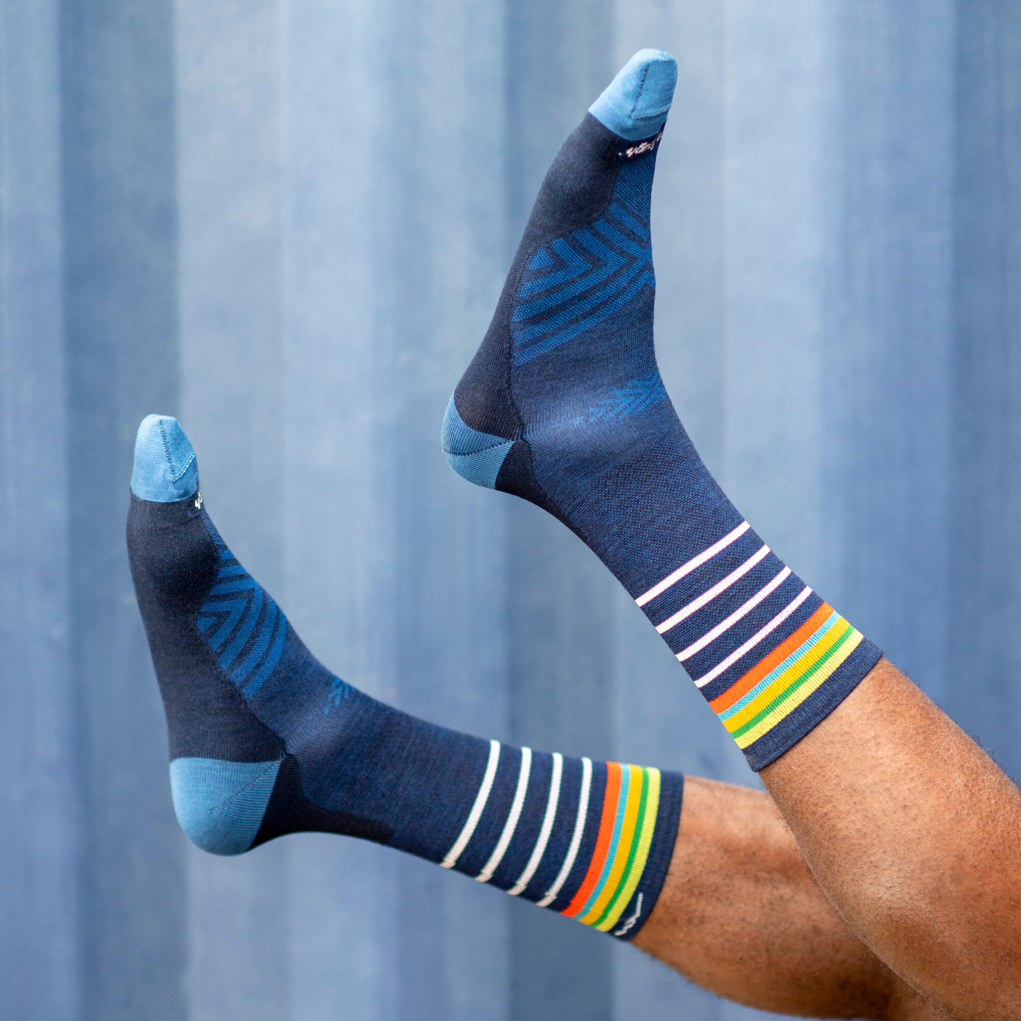 Darn Tough - Herren Merinowolle Crew Anti-Blasen Laufsocken - Sport Socken 4/5