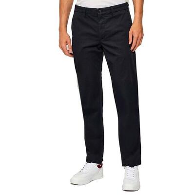 Pantaloni Tommy Hilfiger Modello Bleecker Printed Structu Colore Blu