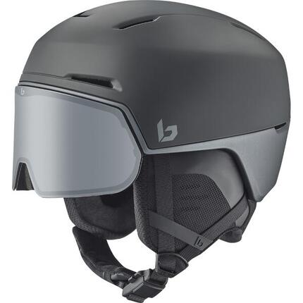 Casque de ski X-FUSION Black Steel Matte - Photochromic Silver Cat 1 to 3