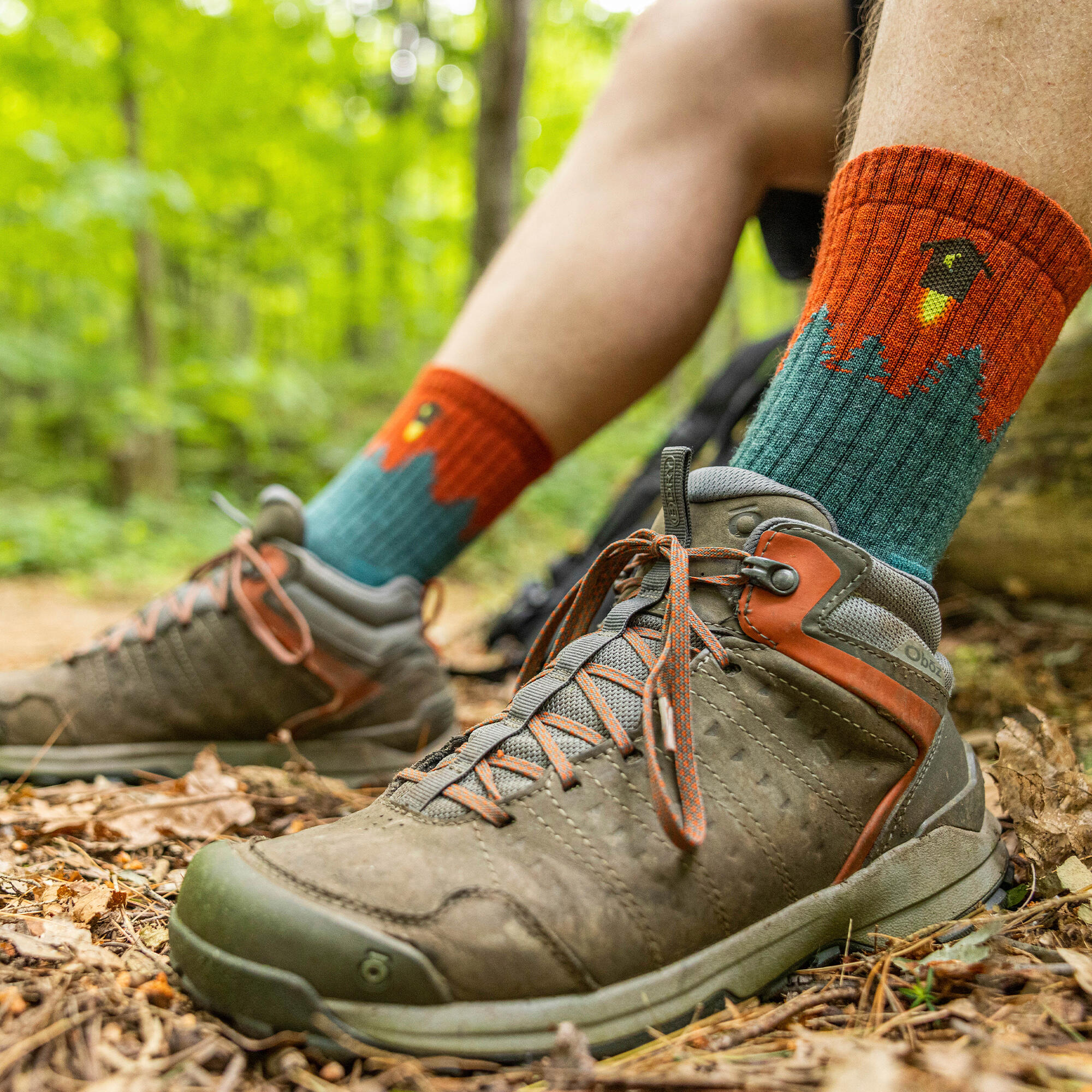 Darn Tough Chaussettes Homme Mi-Mollet Randonnée Mérinos Sans Couture 3/5