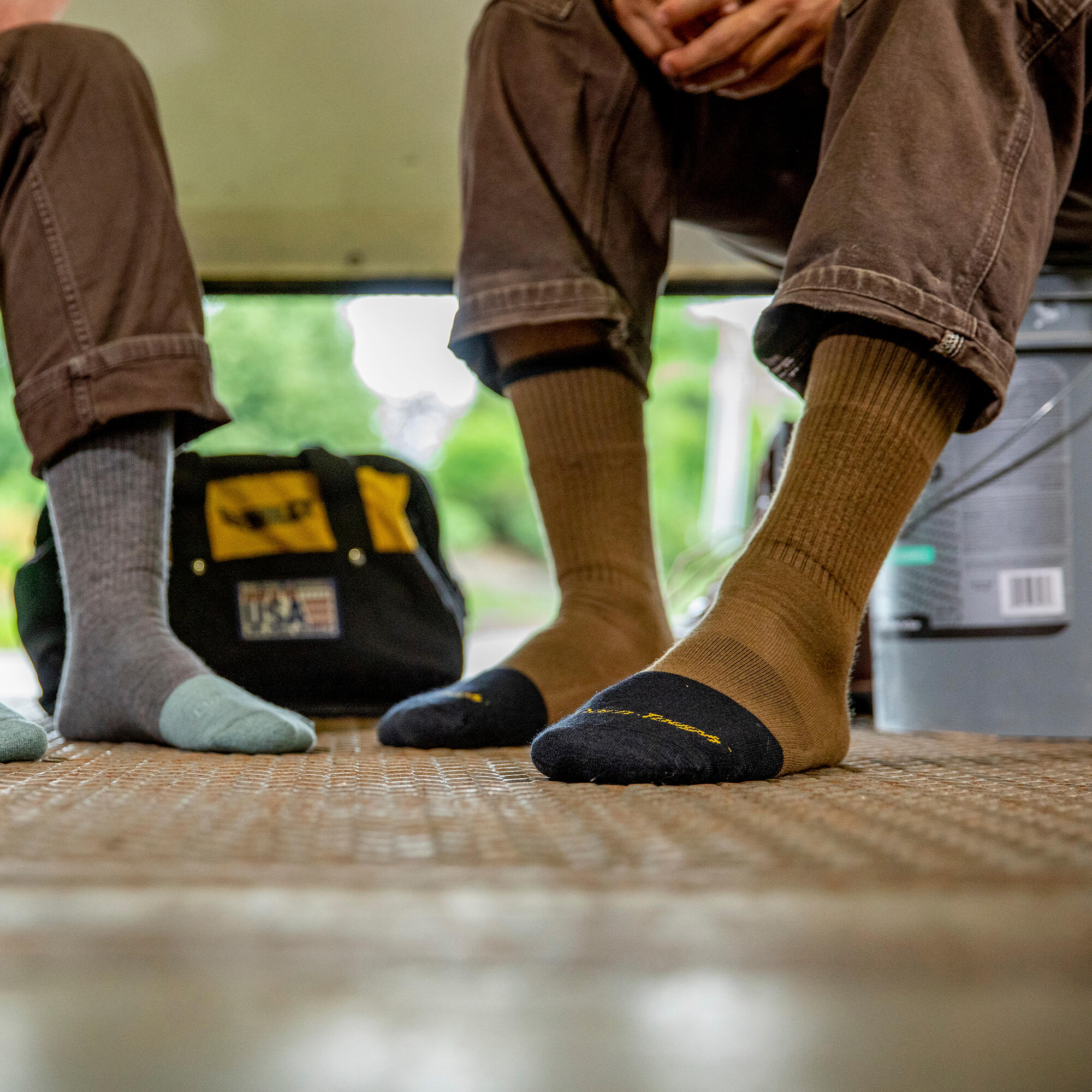 Darn Tough Chaussettes Homme Bottes Travail Mérinos Coussinées Résistantes 3/5