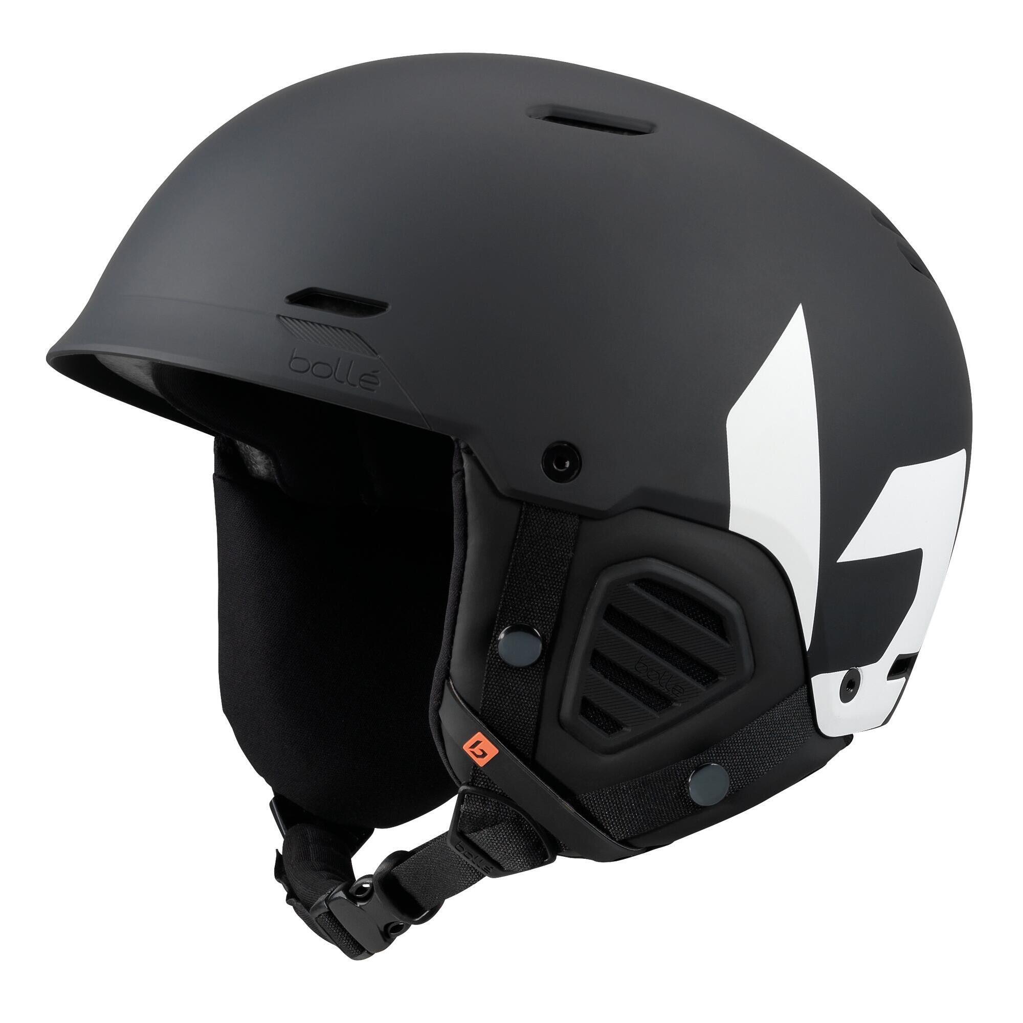Bollé - Casque De Ski Mute Black White Matte - Casque - Noir - 44 L - Decathlon