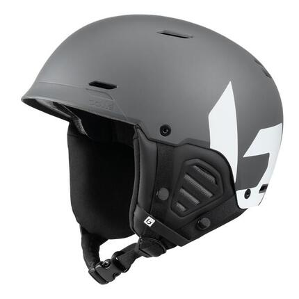 Casque de ski MUTE Black White Matte