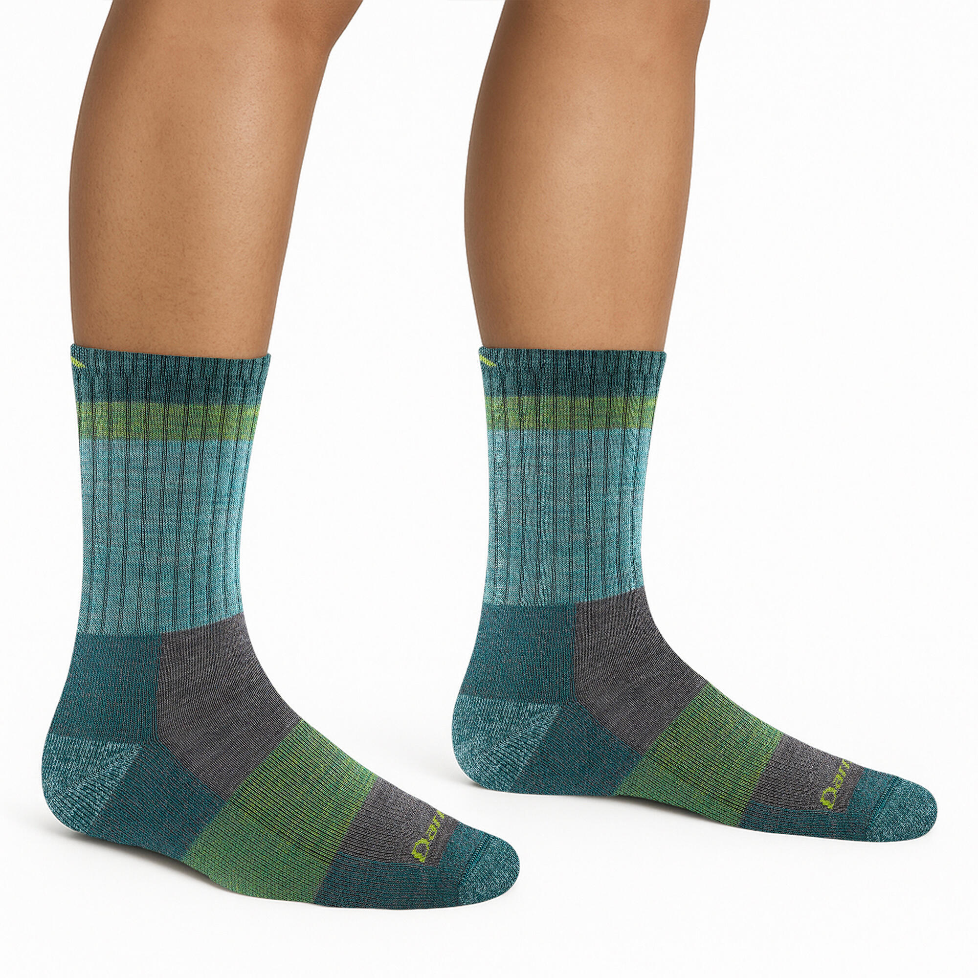Darn Tough Chaussettes Femme Mi-Mollet Randonnée Laine Mérinos Légères 2/5