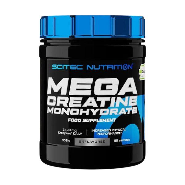 SCITEC NUTRITION Mega creatine macacãohydrate creapure - 306g de Scitec Nutrition