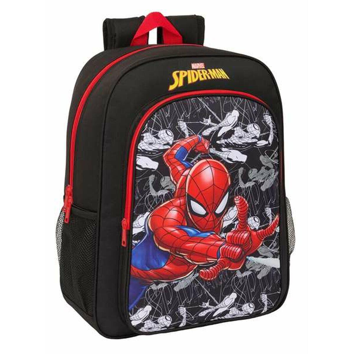 Spiderman - Cartable Spiderman Rouge - Sac À Dos - Rouge - Taille Unique - Decathlon