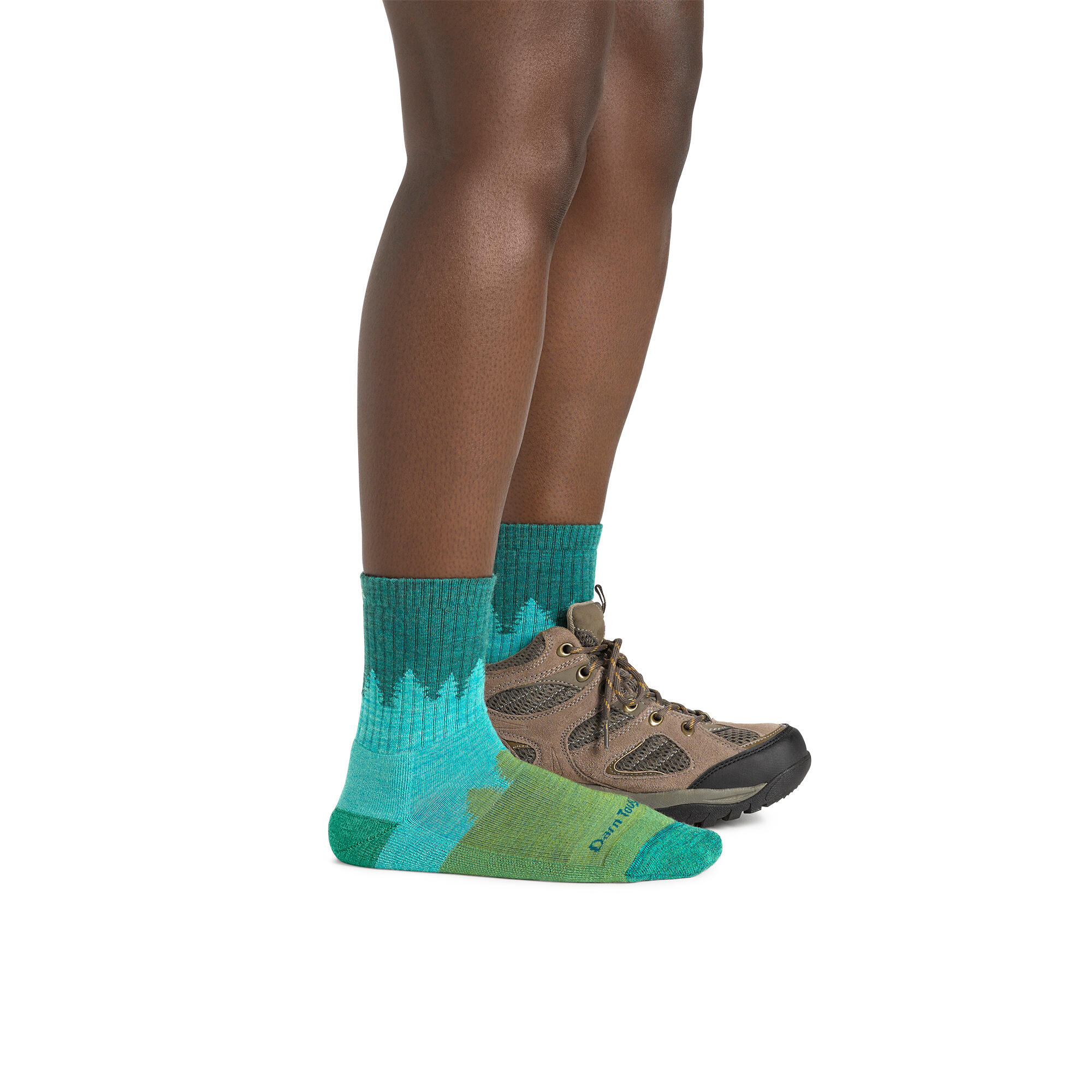 Darn Tough Chaussettes Femme Micro Crew Mi-Épaisses Randonnée Laine Mérinos 2/5