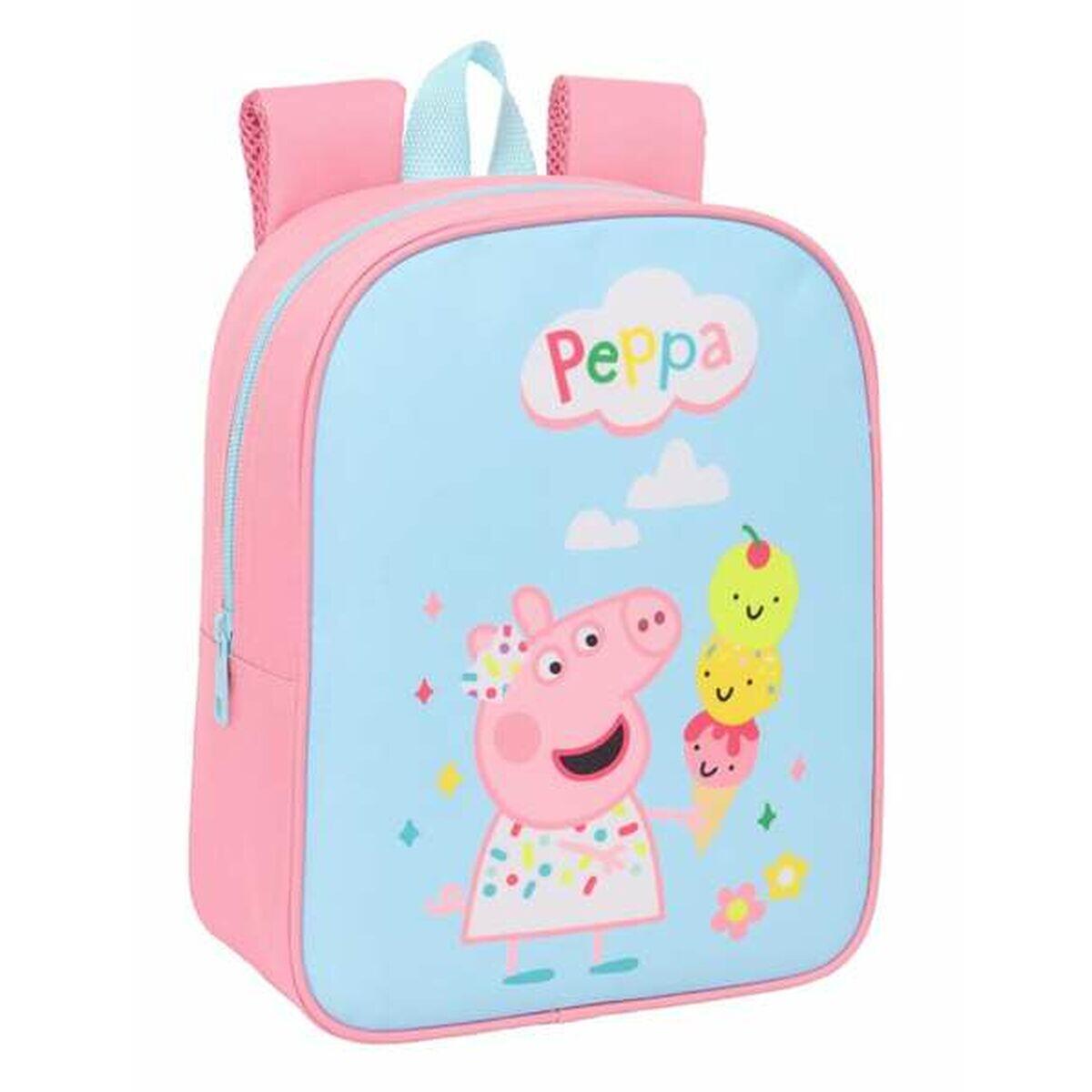 Cartable PEPPA PIG Bleu 1/5