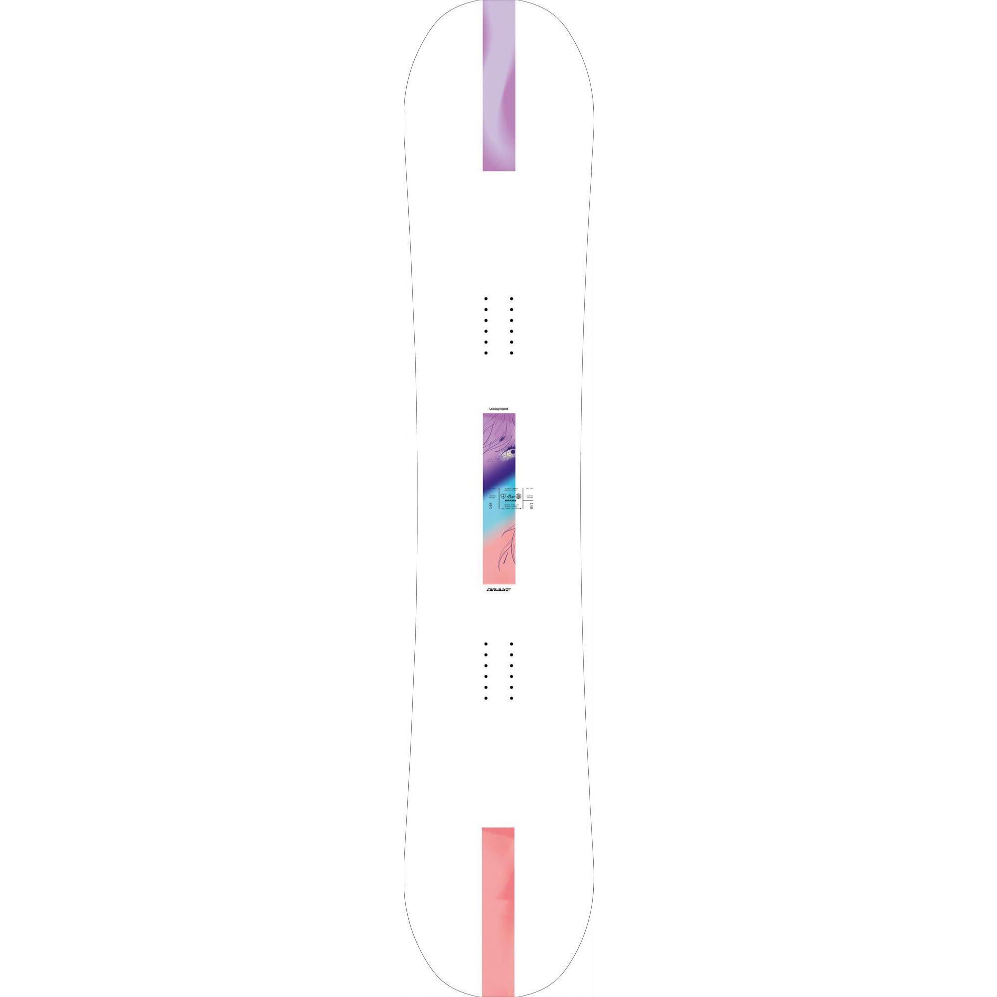 Placa Snowboard DRAKE DFL Pro, 142 cm