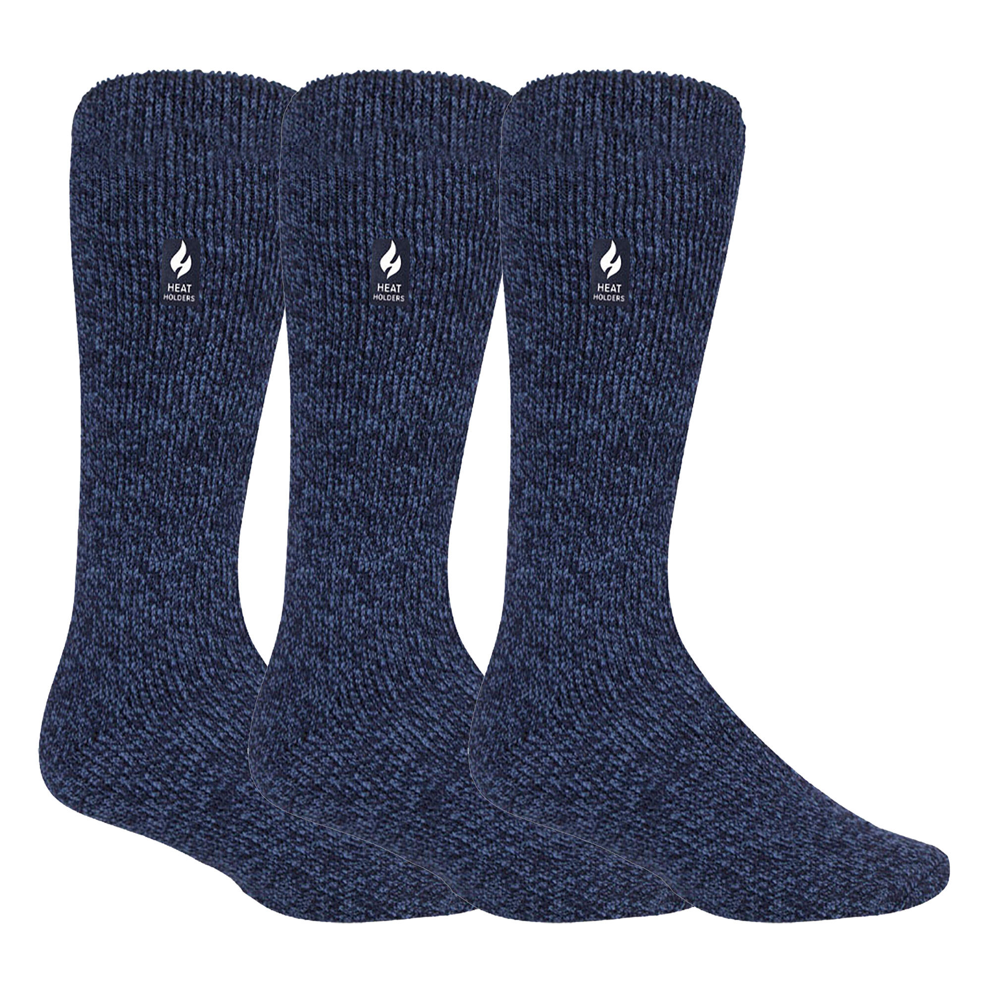 HEAT HOLDERS 3 Pairs Mens Original Thick Winter Thermal Socks for Cold Weather