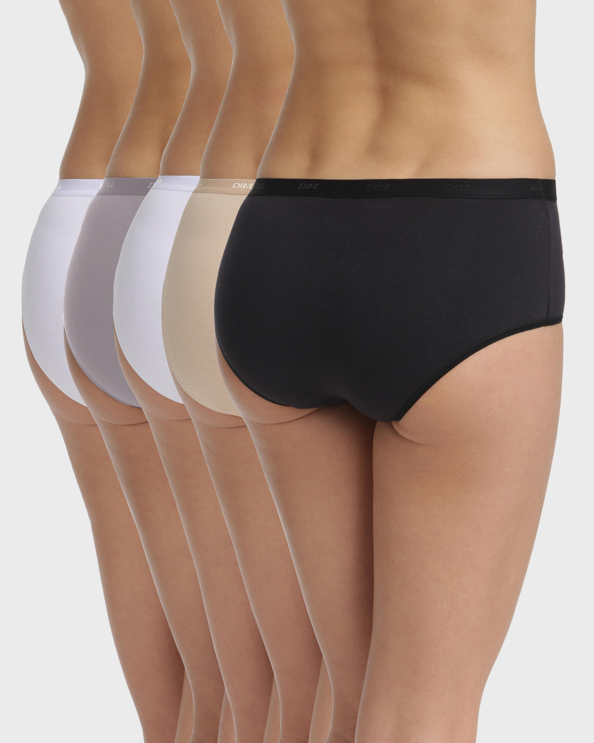 Lot de 5 Boxers Femme Coton Les Pockets 2/5