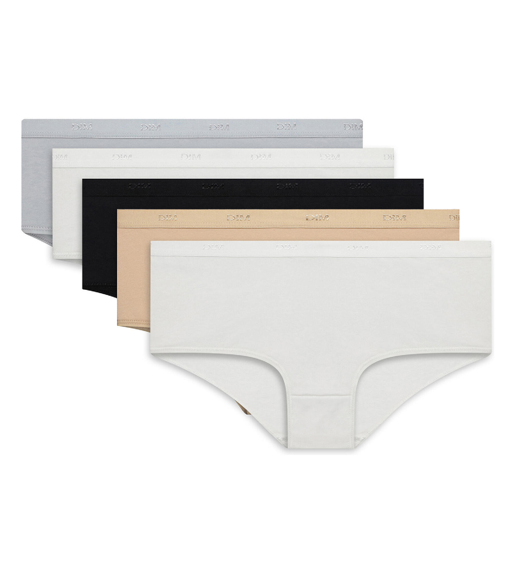 Lot de 5 Boxers Femme Coton Les Pockets 5/5