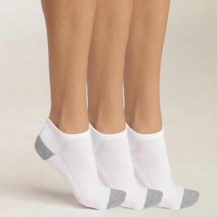 Lot de 3 paires de socquettes courtes Femme EcoDim Sport