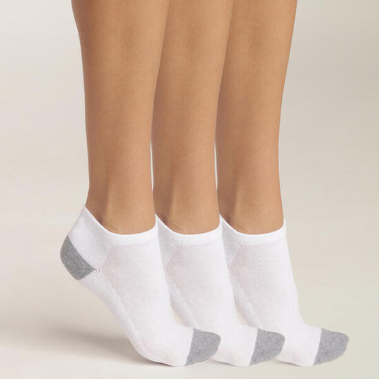 Lot de 3 paires de socquettes courtes Femme EcoDim Sport