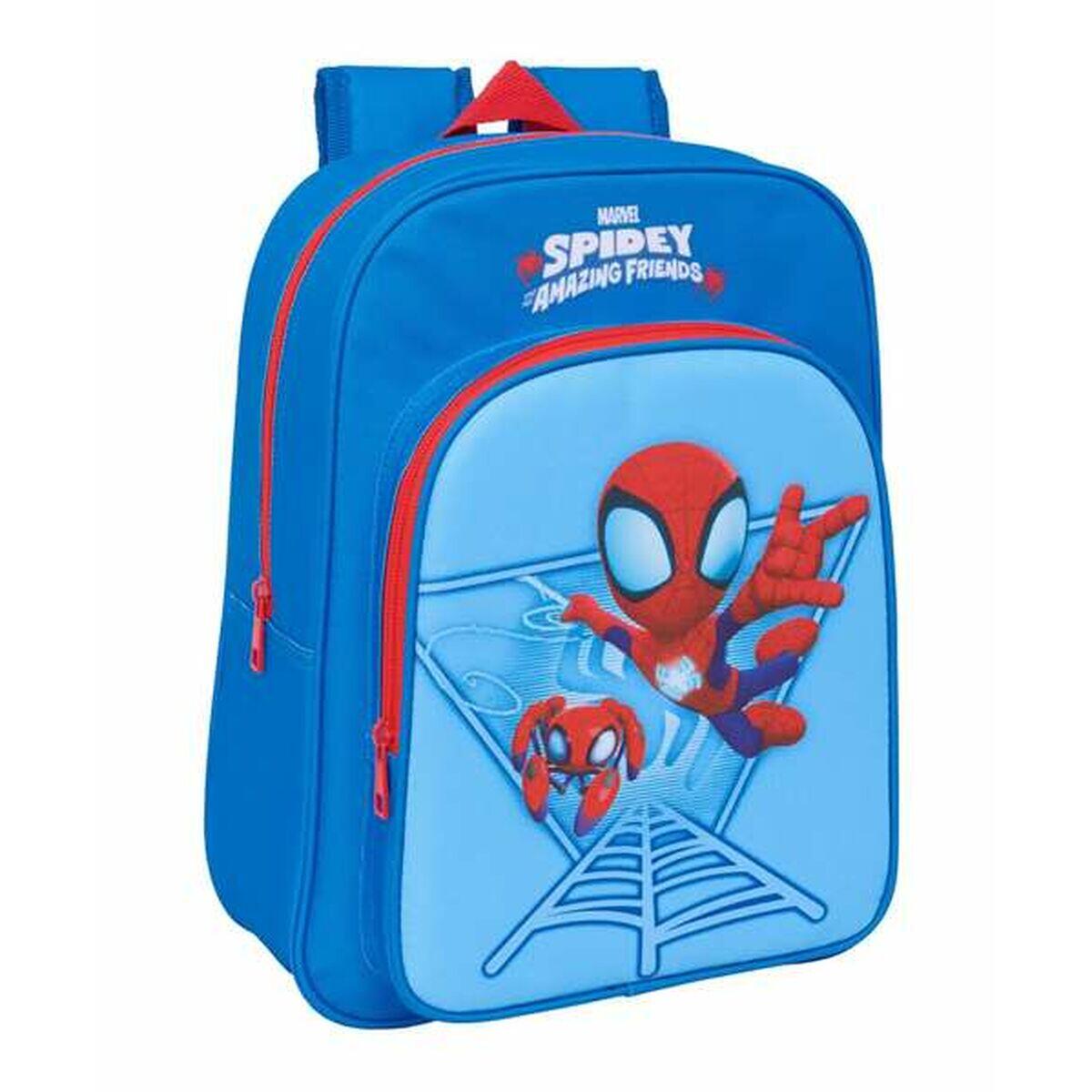 Spidey And His Amazing Friends - Cartable Spidey And His Amazing Friends Bleu - Sac À Dos - Bleu - Taille Unique - Decathlon