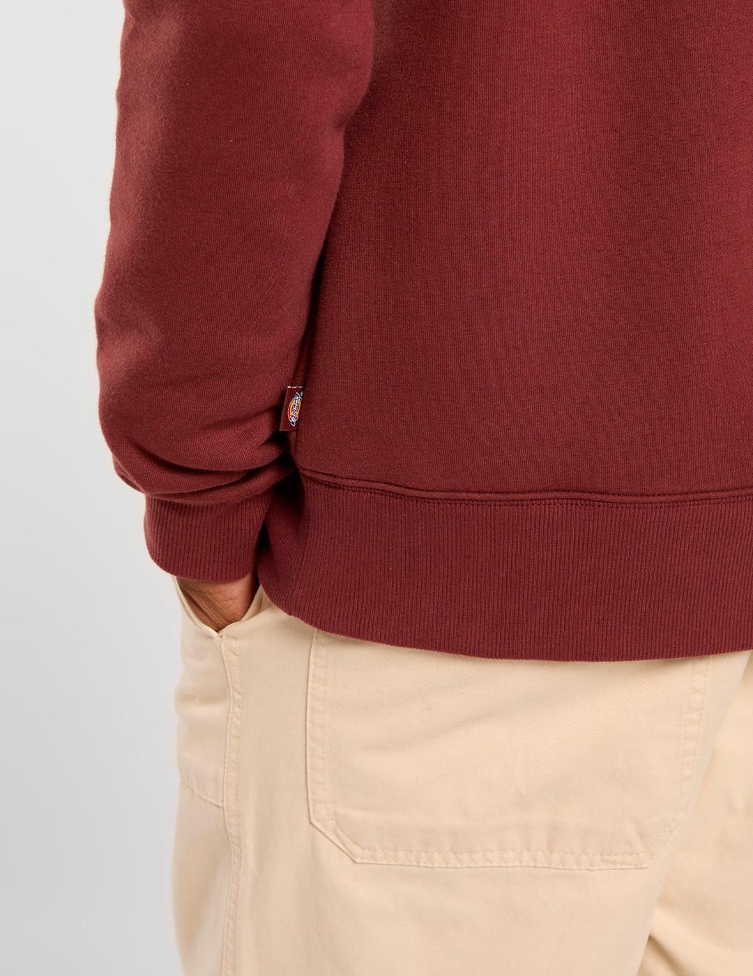 Dickies Oakport Herren Bordeaux Sweatshirt 5/7