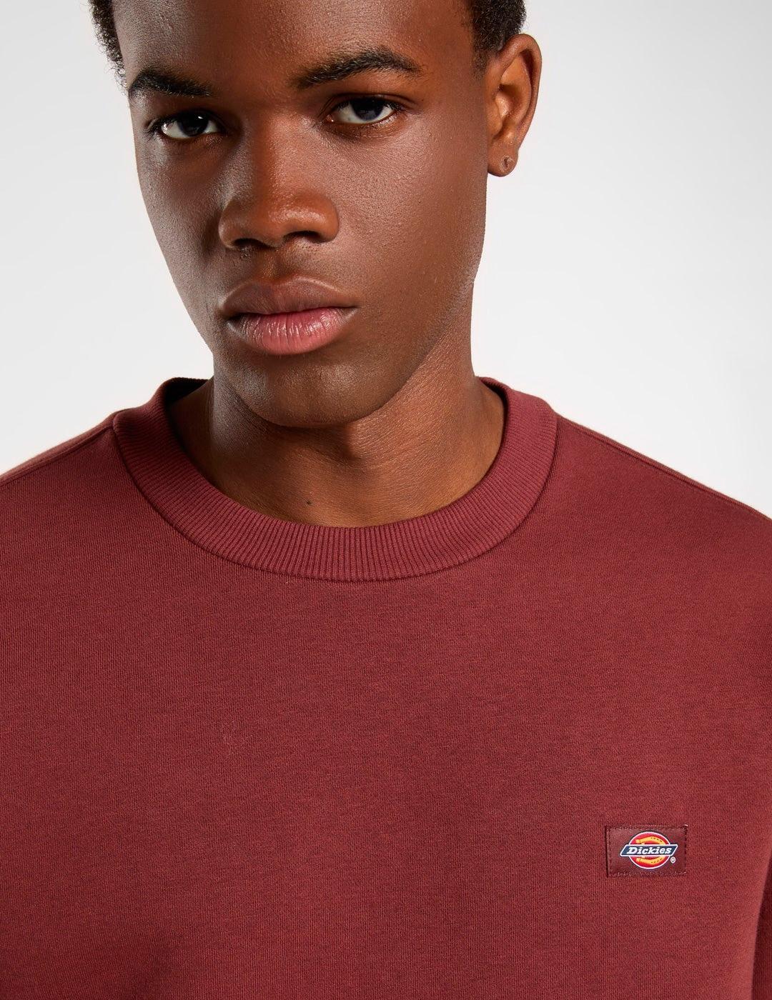 Dickies Oakport Herren Bordeaux Sweatshirt 4/7