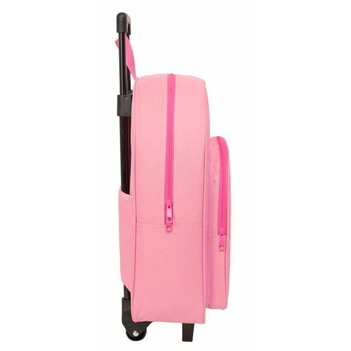 Cartable à roulettes DISNEY PRINCESS Rose 3/5