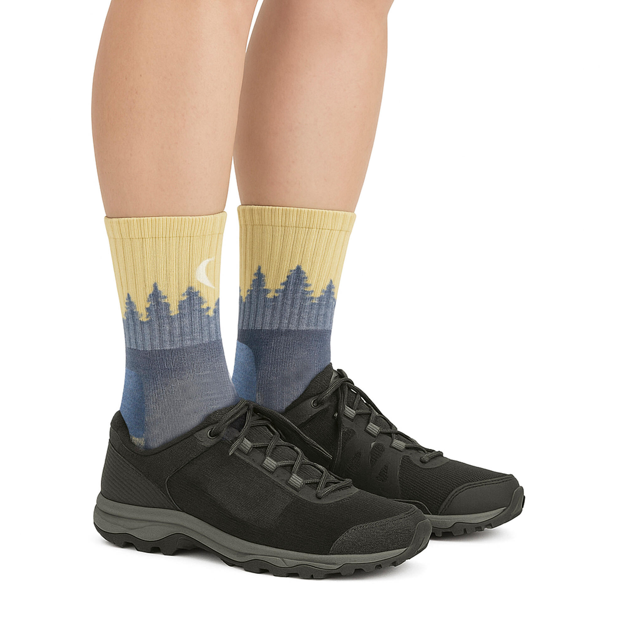 Darn Tough Chaussettes Femme Micro Crew Mi-Épaisses Randonnée Laine Mérinos 2/5