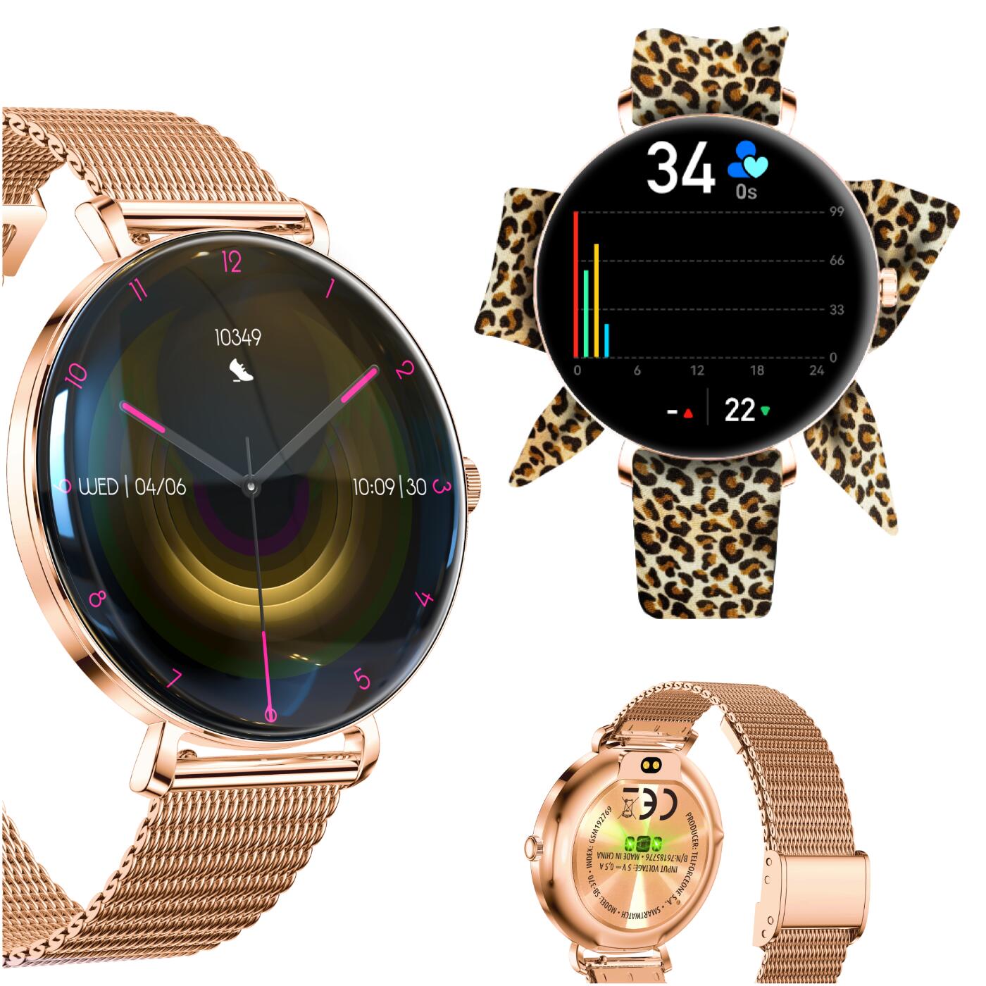 Smartwatch sportivo Forever SB-370 Lucca 3/7