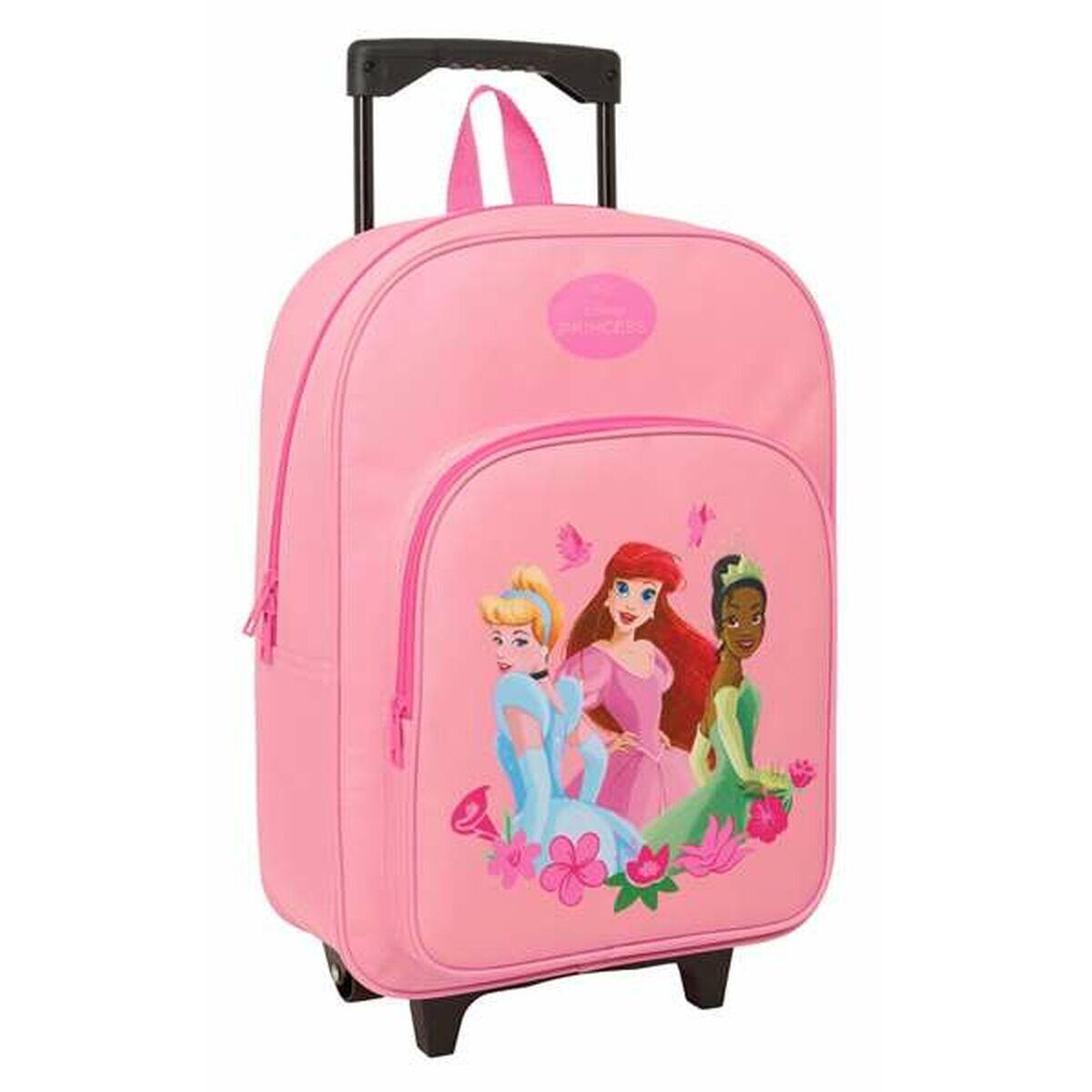 Disney Princess - Cartable À Roulettes Disney Princess Rose - Sac À Dos - Rose - Taille Unique - Decathlon