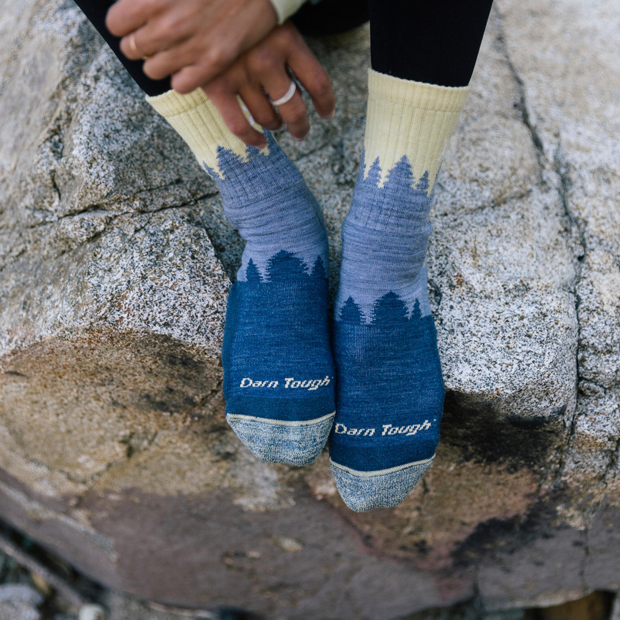 Darn Tough Chaussettes Femme Micro Crew Mi-Épaisses Randonnée Laine Mérinos 4/5