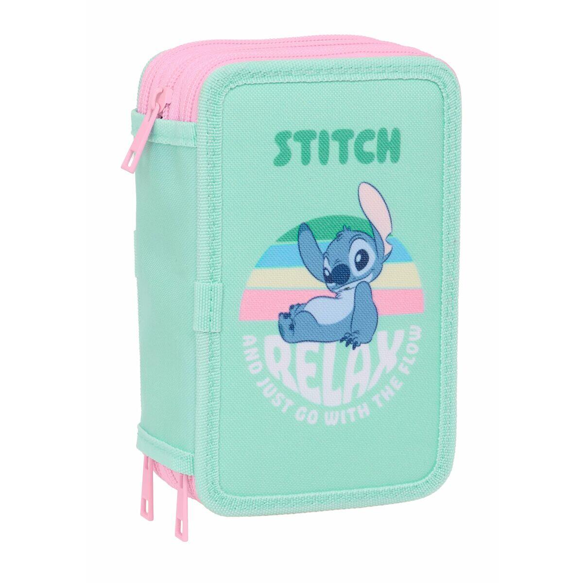 Pochette à crayons triple DISNEY Vert 2/5