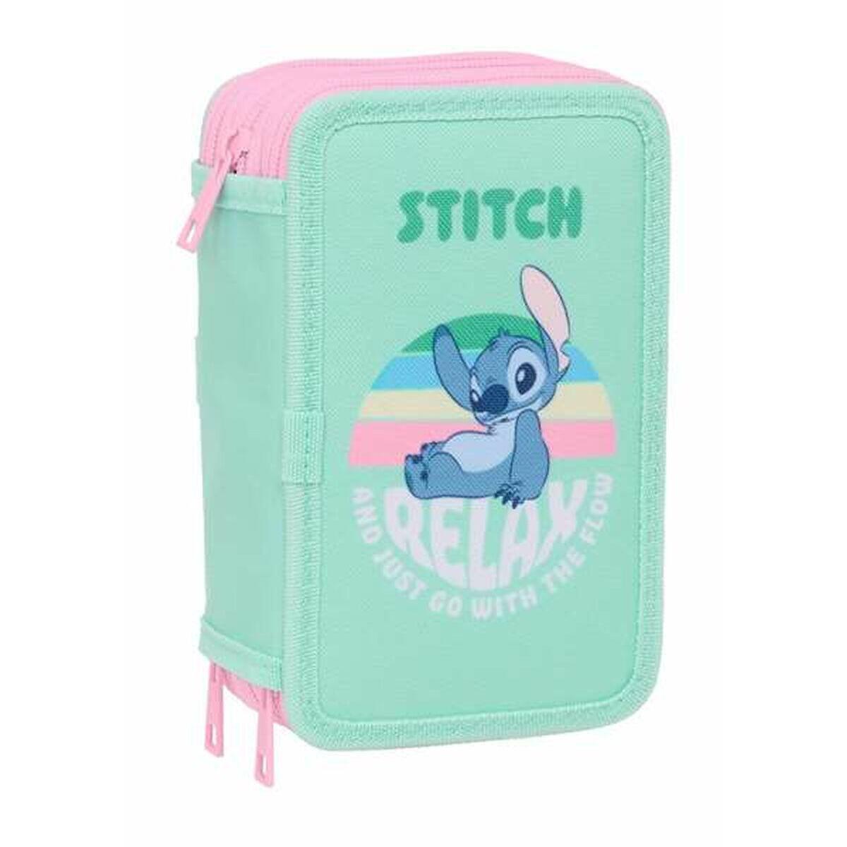 Pochette à crayons triple DISNEY Vert 1/5