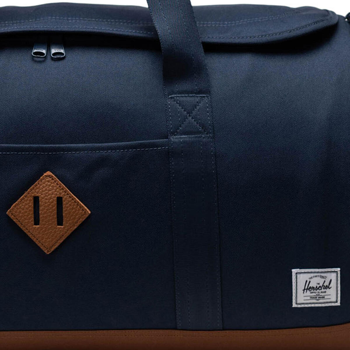 Sac de voyage en matières recyclées HERITAGE 43L 11385 UNISEXE Bleu marine 3/3