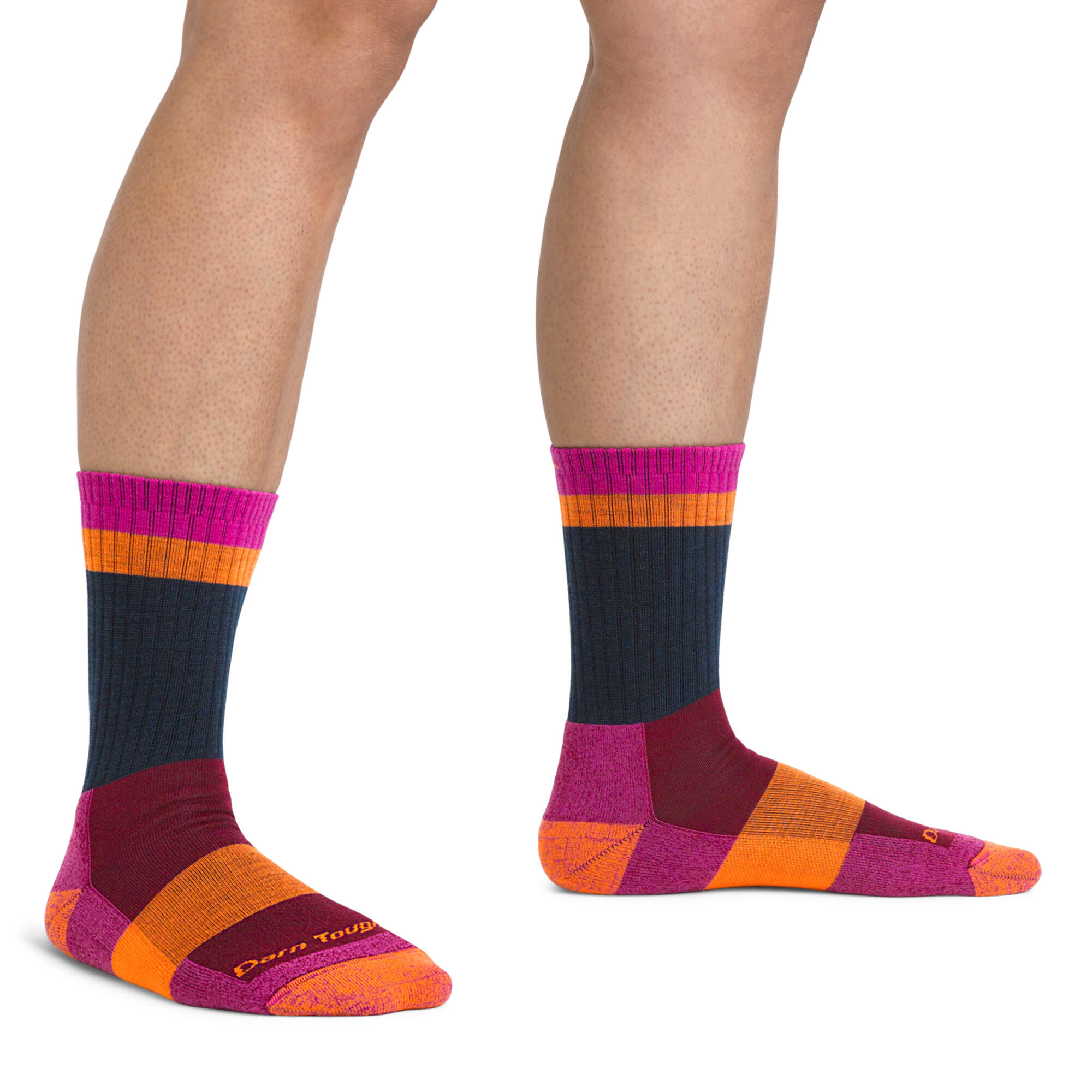 Darn Tough Chaussettes Femme Mi-Mollet Randonnée Laine Mérinos Légères 2/5